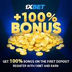 how to bet bonus in 1xbet
